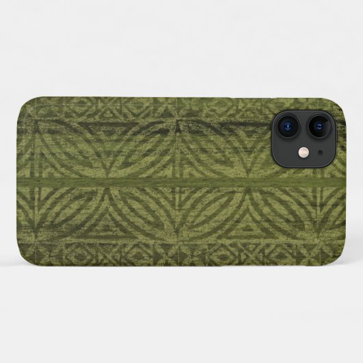 Samoan Tapa Hawaiian Faux Surfboard Case-Mate iPhone Case (Achterkant (horizontaal))