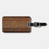 Samoan Tapa SurfboardBagagelabels Bagagelabel (Voorkant horizontaal)