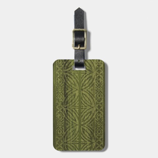 Samoan Tapa SurfboardBagagelabels Bagagelabel (Voorkant verticaal)