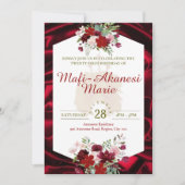 Samoan Tuiga 21e uitnodiging (Voorkant)