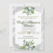 Samoan Tuiga 21e uitnodiging (Voorkant)