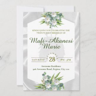 Samoan Tuiga 21e uitnodiging