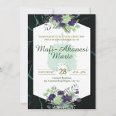 Samoan Tuiga 21e uitnodiging (Voorkant)