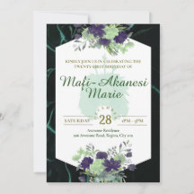 Samoan Tuiga 21e uitnodiging