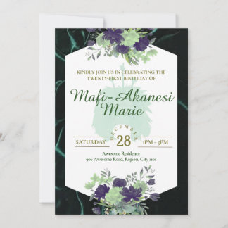 Samoan Tuiga 21e uitnodiging