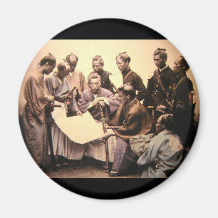 Samoerai circa 1868-1869 magneet