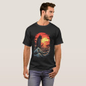 Samoerai Kat T-shirt (Voorkant volledig)