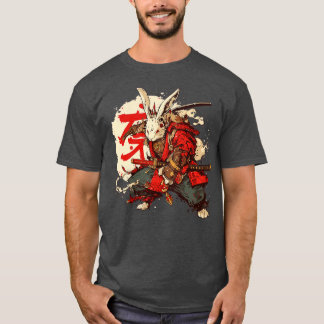 samoerai konijn t-shirt