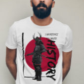  samoerai rood rijzende zon Inspiring Graphic T-shirt