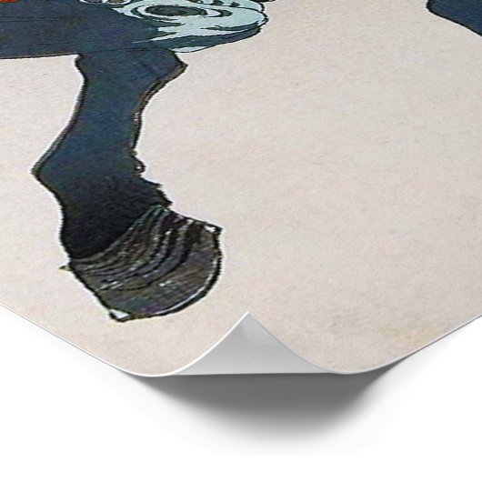 Samoerai schieten een boog, Ukiyo-e Poster (Hoek)