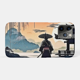 Samoerai Sunset: een reflectieve reis Case-Mate iPhone Case