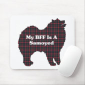 Samojed BFF-cadeaus Muismat (Met muis)