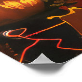 Samojed Halloween Griezelen Poster (Hoek)