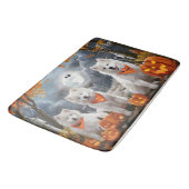 Samojed Halloween Spoken Badmat (Gekanteld)