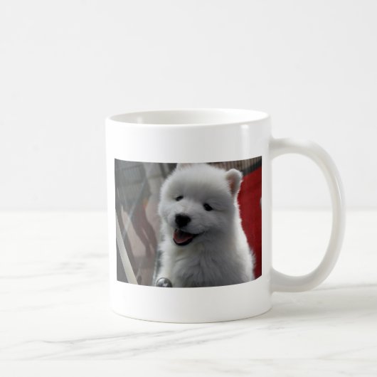 Samojed hond koffiemok (Rechts)