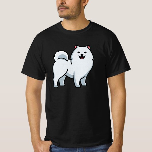 Samojed hond t-shirt (Voorkant)