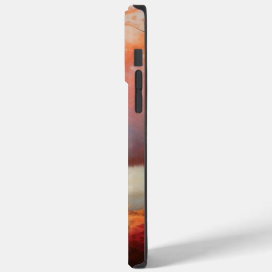 Samojed in herfstbladeren valt inspireren Case-Mate iPhone case (Achterkant / Links)