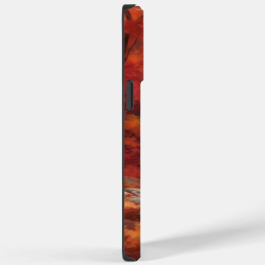 Samojed in herfstbladeren valt inspireren Case-Mate iPhone case (Achterkant / Rechts)