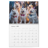 Samojed Kalender (Jan 2027)