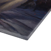 Samojed Kerst Feestelijke Periode Snijplank (Hoek)