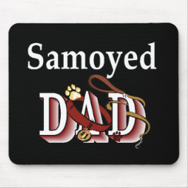 Samojed Papa Cadeaus Muismat