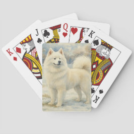 Samojed Pokerkaarten