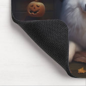 Samojed Pompoenen Halloween Griezelen Muismat (Hoek)