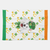 Samojed Vakantiehuis Decoratie St. Patrick's Day Theedoek (Horizontaal)