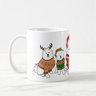 Samojeden in Kersttrui Koffiemok