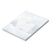 Samojeed - 5,5 inch x 6 inch Notitieblok (Linkerzijde)