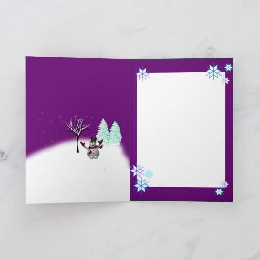 Samojeed A7 Wenskaart, met enveloppe Feestdagen Kaart (Binnen)