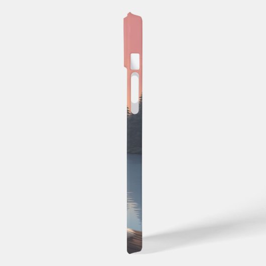 Samojeed bij Lake Case-Mate iPhone Case (Achterkant / Links)