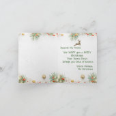 Samojeed Christmas Wenskaart Kaart (Binnen)