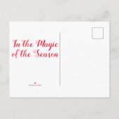 Samojeed en het Santa Christmas Briefkaart (Achterkant)