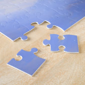 Samojeed Laat het sneeuwen Kerstmis Legpuzzel (Zijkant)
