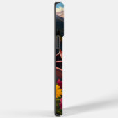 Samojeed op een peddel: Een landschapsavontuur Case-Mate iPhone Case (Achterkant / Rechts)