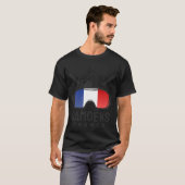 Samons Frankrijk Skigebied Skiën Souvenir T-shirt (Voorkant volledig)