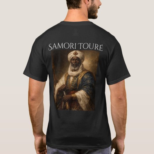 Samori Touré T-shirt (Achterkant)
