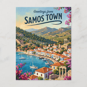 Samos, Griekenland Griekenland Briefkaart