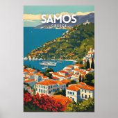 Samos Griekenland Poster (Voorkant)