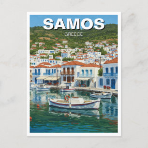Samos Griekenland Reizen Briefkaart