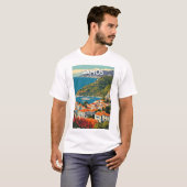 Samos Griekenland T-shirt (Voorkant volledig)