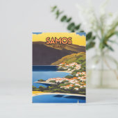 Samos Travel Briefkaart (Staand voorkant)