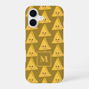 Samosa Indiase Snack Kawaii Voedselpatroon iPhone 16 Hoesje
