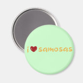 Samosa Love Magneet (Voorkant / Achterkant)