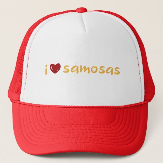 Samosa Love Trucker Pet (Voorkant)