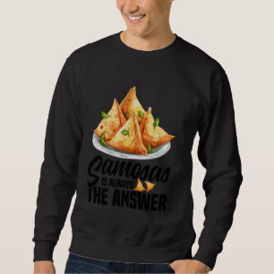 Samosa's maken van Indiaas voedsel Samosa voedsel  Trui