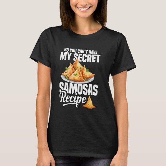 Samosas Maker Indiaas eten Maaltijden Dish Frozen T-shirt (Voorkant)