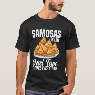 Samosas Maker Indiaas eten Vegan Bevroren Samosa's T-shirt