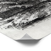 Samoset, de Indiase bezoeker Poster (Hoek)